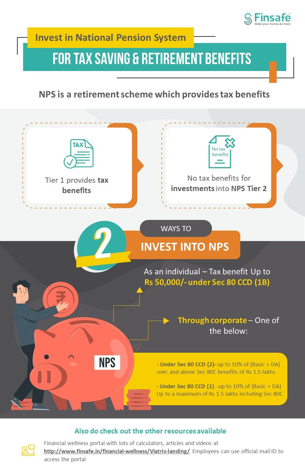 Week 2 - Invest in National Pension System for tax saving & retirement benefits- viatris