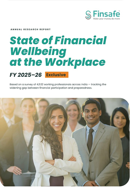 State of Financial Wellbeing at the Workplace FY 2025-26 report cover